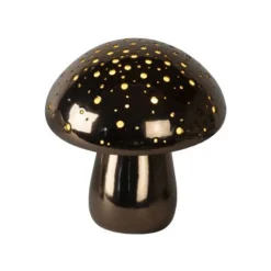 Lucide FUNGO Tafellamp-Zwart .-1xE14-25W-Porsel.