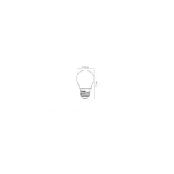 Lucide G45 - Filament lamp - Ø 4,5 cm - LED Dimb. - E27 - 1x4W 2700K - Transparant Sale