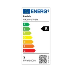 Lucide G95 Clas. Fil. lamp-Transp.-LED Dimb.-1xE27-7W Clearance