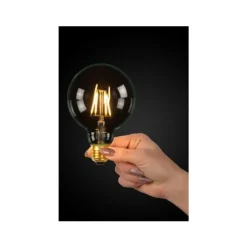 Lucide G80 Clas. Fil. lamp-Transp.-LED-1xE27-7W-2700K Discount