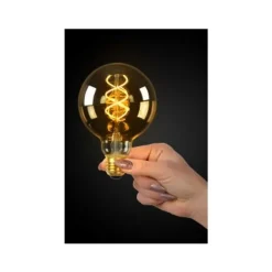 Lucide G95 TWILIGHT SENSOR - Filament lamp Buiten - Ø 9,5 cm - LED - E27 - 1x4W 2200K - Amber Best