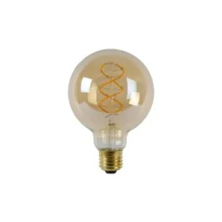 Lucide G95 TWILIGHT SENSOR - Filament lamp Buiten - Ø 9,5 cm - LED - E27 - 1x4W 2200K - Amber Best
