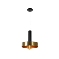 Lucide GIADA - Hanglamp - Ø 30 cm - 1xE27 - Mat Goud / Messing Clearance