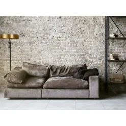 Lucide GIADA - Vloerlamp - Ø 45 cm - 2xE27 - Mat Goud / Messing New