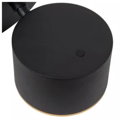 Lucide GIAN - Wandlamp - LED Dimb. - Zwart New