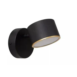 Lucide GIAN - Wandlamp - LED Dimb. - Zwart New