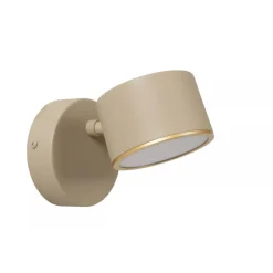 Lucide GIAN - Wandlamp - LED Dimb. - Taupe