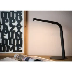 Lucide GILLY - Bureaulamp - LED - 1x3W 2700K - Zwart