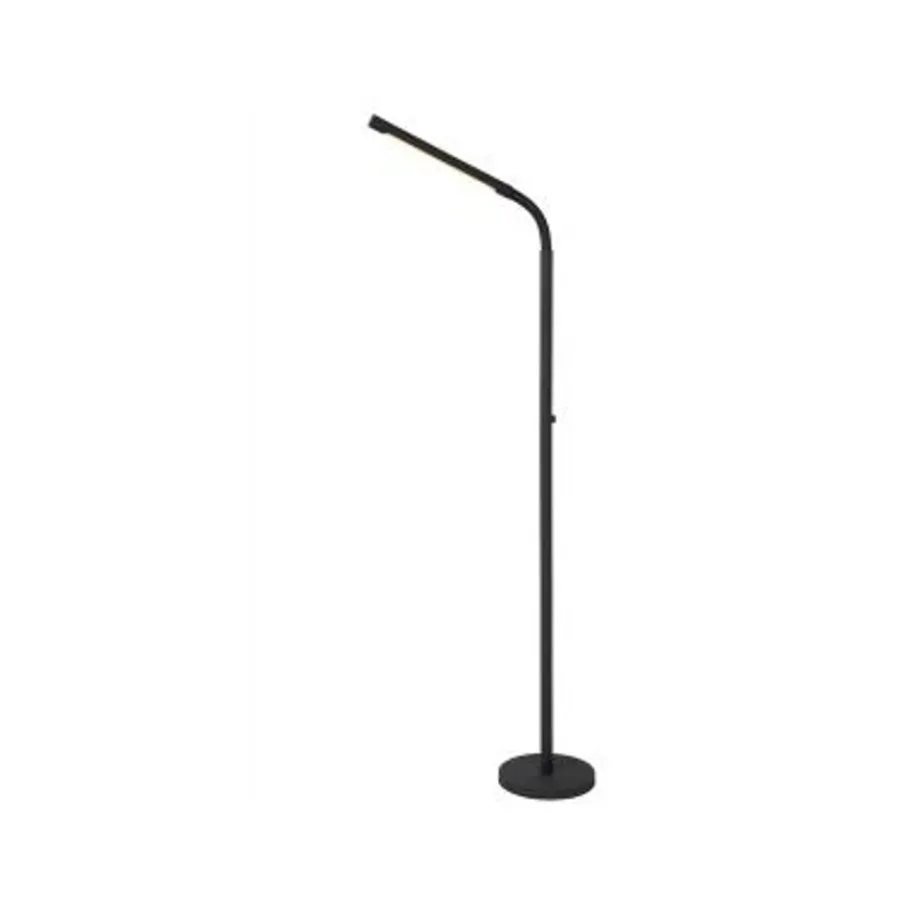 Lucide GILLY Leeslamp-Zwart-LED Dimb.-3W-2700K-Metaal Sale