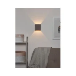 Lucide GIPSY - Wandlamp - 1xG9 - Taupe