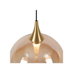 Lucide GISELA Hanglamp-Amber-Ø46-LED Dimb.-3,6W-2700K Clearance
