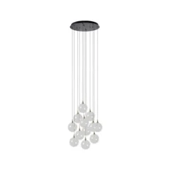 Lucide GISELA Hanglamp-Transp.-Ø61-LED Dimb.-3,6W-2700K New