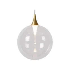Lucide GISELA Hanglamp-Transp.-Ø46-LED Dimb.-3,6W-2700K New