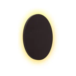 Lucide GLIMPSE - Wandlamp - Ø 22 cm - LED - 1x5W 3000K - Bruin Discount