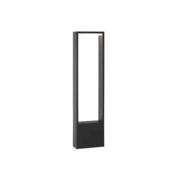 Lucide GOA - Sokkellamp Buiten - LED - 1x10W 3000K - IP54 - Antraciet Best