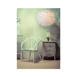 Lucide GOOSY SOFT - Hanglamp - Ø 50 cm - 1xE27 - Wit
