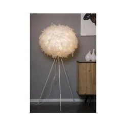 Lucide GOOSY SOFT - Vloerlamp - Ø 50 cm - 1xE27 - Wit Hot