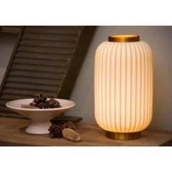 Lucide GOSSE - Tafellamp - Ø 19,7 cm - 1xE14 - Wit Best