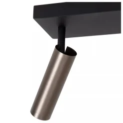 Lucide GRADO - Plafondspot - 2xGU10 (MR11) - Grijs ijzer Clearance