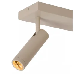 Lucide GRADO - Plafondspot - 2xGU10 (MR11) - Taupe Outlet