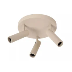 Lucide GRADO - Plafondspot - Ø 25 cm - 3xGU10 (MR11) - Taupe Best