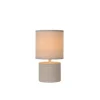 Lucide GREASBY - Tafellamp - Ø 14 cm - 1xE14 - Beige Online