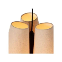 Lucide GREGORY Hanglamp-Beige-Ø34,3-3xE27-60W-Staal Discount