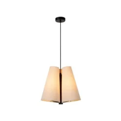 Lucide GREGORY Hanglamp-Beige-Ø34,3-3xE27-60W-Staal Discount