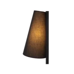 Lucide GREGORY Tafellamp-Zwart-1xE27-60W-Staal New