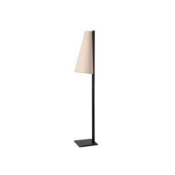 Lucide GREGORY Vloerlamp-Beige-1xE27-60W-Staal Best