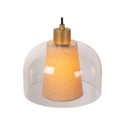 Lucide GUNHILD Hanglamp-Transp.-3xE27-60W-Glas Hot
