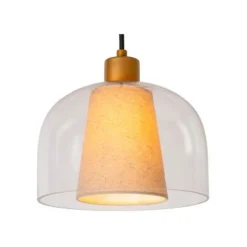 Lucide GUNHILD Hanglamp-Transp.-Ø24-1xE27-60W-Glas Online