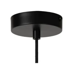 Lucide HANNELOR. Hanglamp-Zwart-Ø30-1xE27-40W-Metaal Best