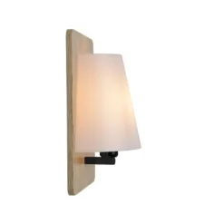Lucide IDAHO - Wandlamp - 1xE14 - Licht hout Best