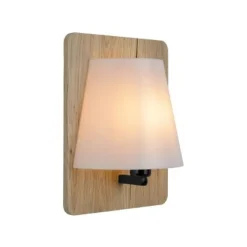 Lucide IDAHO - Wandlamp - 1xE14 - Licht hout Best