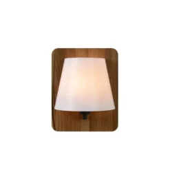 Lucide IDAHO - Wandlamp - 1xE14 - Hout New