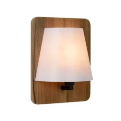 Lucide IDAHO - Wandlamp - 1xE14 - Hout New