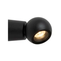 Lucide IPSOS Wandlamp-Zwart-LED-5W-3000K-IP54-Alumin. Discount