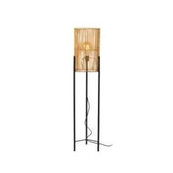 Lucide JANTINE - Vloerlamp - Ø 30 cm - 1xE27 - Licht hout Clearance
