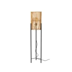 Lucide JANTINE - Vloerlamp - Ø 30 cm - 1xE27 - Licht hout Clearance
