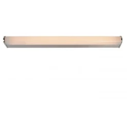 Lucide JASPER - Spiegellamp Badkamer - LED - 1x16W 3000K - IP44 - Mat chroom