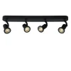 Lucide JASTER-LED - Plafondspot - LED - GU10 - 4x5W 2700K - Zwart New