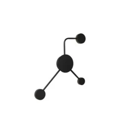 Lucide JAYDEN Wandlamp-Zwart-LED-3,3W-3000K-Alumin. Outlet