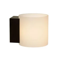 Lucide JELTE - Wandlamp Badkamer - Ø 12 cm - 1xG9 - IP44 - Zwart Online