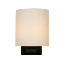 Lucide JENNO - Wandlamp Badkamer - 1xG9 - IP44 - Zwart Online
