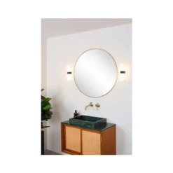 Lucide JESSE - Wandlamp Badkamer - 2xG9 - IP44 - Zwart Discount