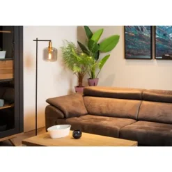 Lucide JOANET - Vloerlamp - 11xE27 - Fumé Best