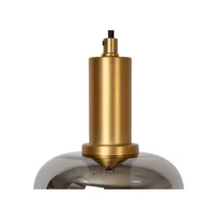 Lucide JOANET Hanglamp-Fumé-Ø16-1xE27-40W-Glas Outlet