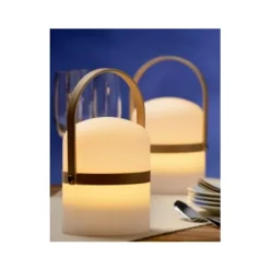 Lucide JOE - Tafellamp Buiten - Ø 14,5 cm - LED Dimb. - 1x3W 2800K - IP44 - Wit Online