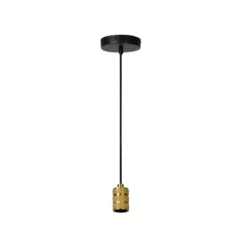 Lucide JOVA - Hanglamp - Ø 4,6 cm - 1xE27 - Mat Goud / Messing Outlet
